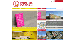 Desktop Screenshot of cabfab.nl